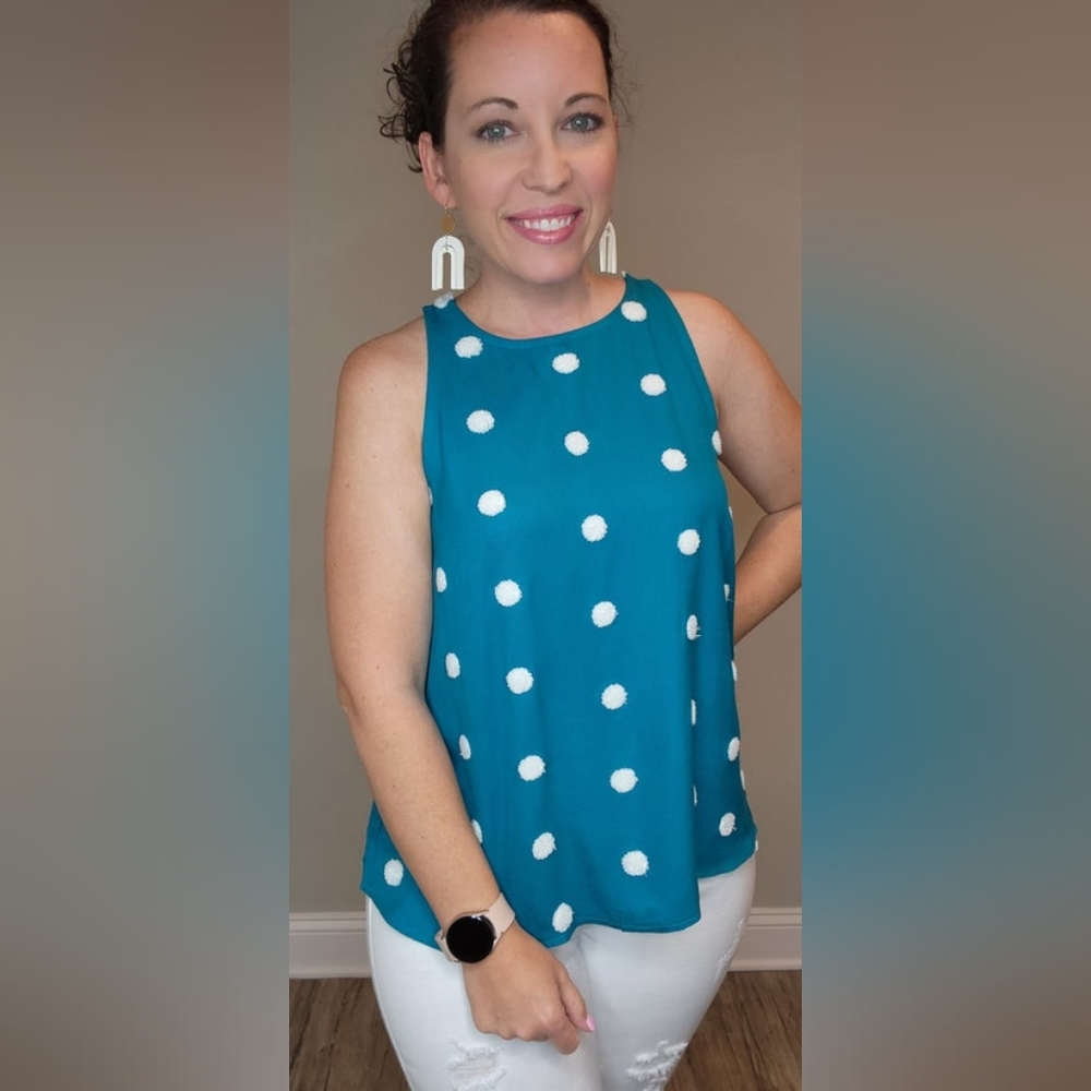 Polka Dot Dream Halter Top